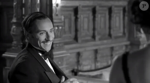 Bob Sinclar, image du clip Groupie, pastiche culotté et rétro-house du film The Artist.