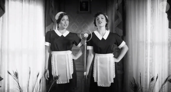 Bob Sinclar, image du clip Groupie, pastiche culotté et rétro-house du film The Artist.
