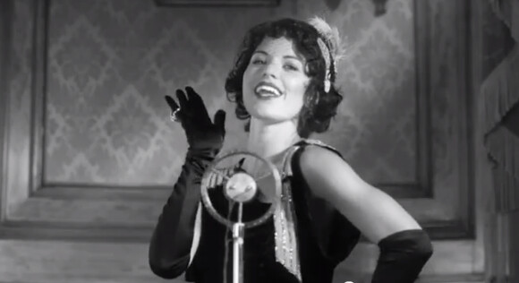 La diva nommée Daisy Lacour du clip Groupie de Bob Sinclar, pastiche culotté et rétro-house du film The Artist.