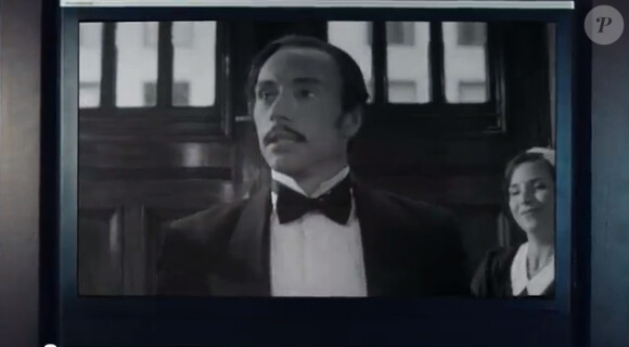 Bob Sinclar, image du clip Groupie, pastiche culotté et rétro-house du film The Artist.