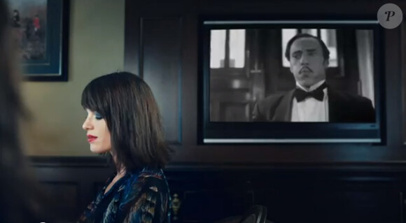 Bob Sinclar, image du clip Groupie, pastiche culotté et rétro-house du film The Artist.