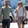 Kate Bosworth et son compagnon Michael Polish amoureux comme deux ados, font un peu de shopping à West Hollywood. Le 24 juillet 2012