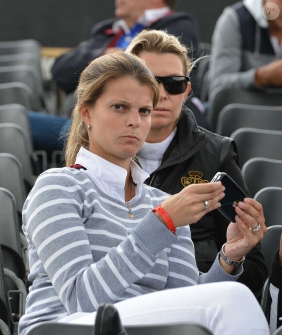 Athina Onassis de Miranda. En pleine période de préparation olympique, le Jumping international de Chantilly a pu compter sur 25 des 30 meilleurs cavaliers au monde, du 19 au 22 juillet 2012.