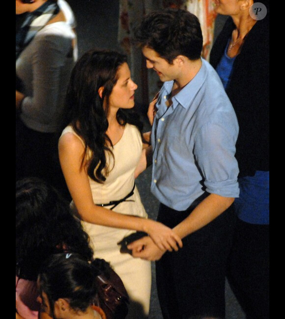 Robert Pattinson et Kristen Stewart au Brésil en 2010 sur le tournage de Twilight