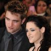 Robert Pattinson et Kristen Stewart à Londres le 16 novembre 2011