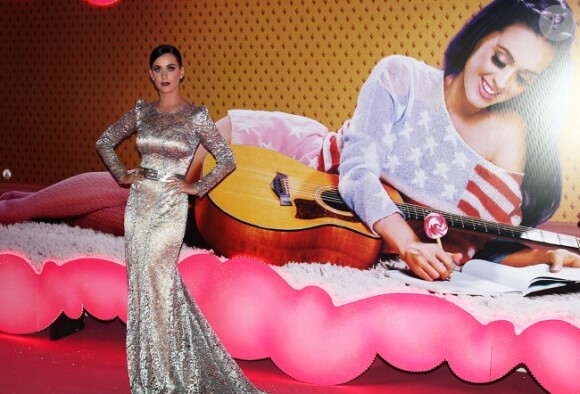 Katy Perry à l'avant-première de son film Part of Me, à Rio de Janeiro au Brésil, le 30 juillet 2012