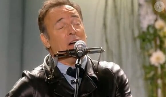 Bruce Springsteen à Oslo le 22 juillet 2012 lors du concert à la mémoire des 27 victimes du mass murderer Anders Behring Breivik.