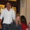Zlatan Ibrahimovic et sa femme Helena Seger le 18 juillet 2012 à Paris