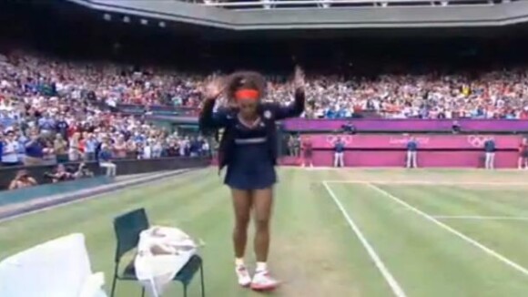 JO 2012-Serena Williams : Une danse de gang pour célébrer l'or olympique