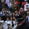 Serena Williams était en joie après avoir décroché l'or en finale du tournoi olympique le 4 août 2012 à Londres