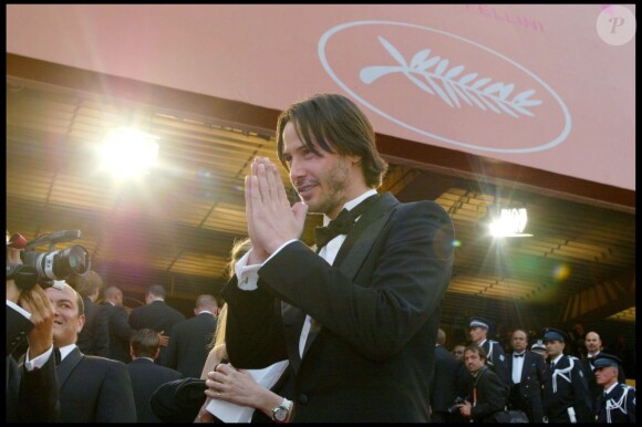 Keanu Reeves en 2003 à Cannes.