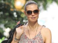 Heidi Klum : Sexy en joggeuse appliquée, séductrice en petite robe d'été