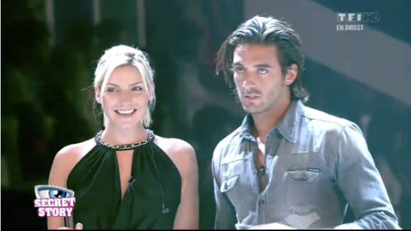 Nadège et Thomas dans Secret Story 6, vendredi 10 août 2012 sur TF1