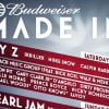 Voici l'affiche du festival Made In America, qui se tiendra à Philadelphie les 1er et 2 septembre.