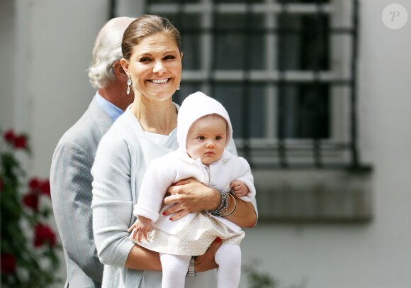 La princesse Estelle de Suède le 14 juillet 2012 à Solliden