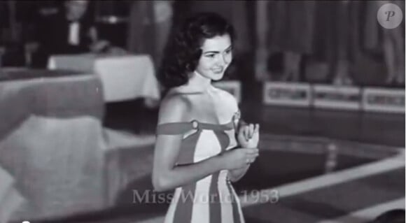 Denise Perrier, Miss Monde 1953, revient sur son expérience - Ici lors de son sacre