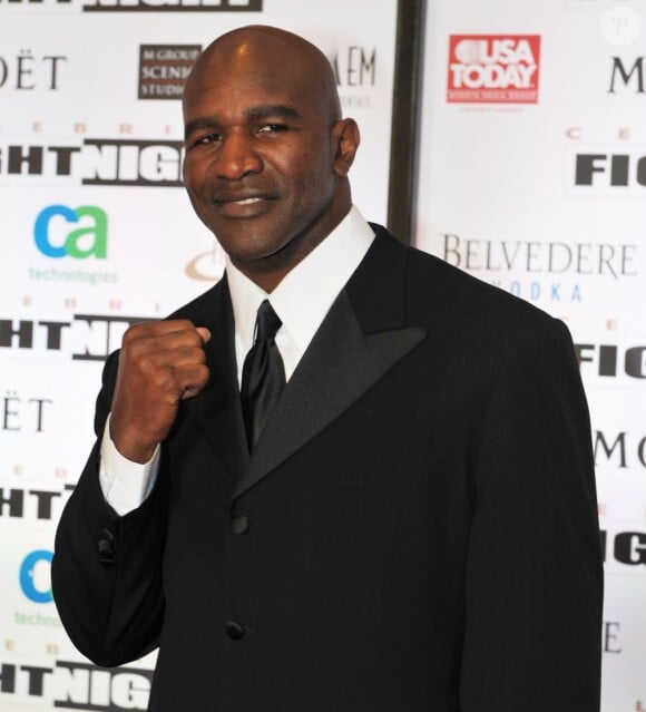 Evander Holyfield lors de la Muhammad Ali Celebrity Fight Night à Phoenix le 24 mars 2012
