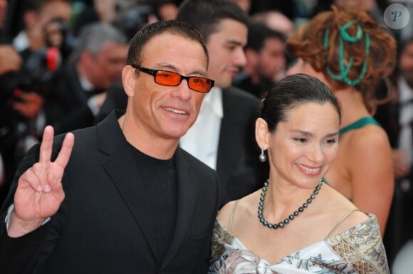 Jean-Claude Van Damme et sa femme Gladys en mai 2010