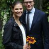 La princesse Victoria et le prince Daniel de Suède inauguraient en amoureux le 23 août 2012 au parc royal de l'île de Djurgarden, à Stockholm, le ''chemin de l'amour'' ("kärleksstig") offert par la WWF à l'occasion de leur mariage célébré le 19 juin 2010.