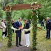 Victoria et Daniel de Suède inauguraient en amoureux le 23 août 2012 au parc royal de l'île de Djurgarden, à Stockholm, le ''chemin de l'amour'' ("kärleksstig") offert par la WWF à l'occasion de leur mariage célébré le 19 juin 2010.
