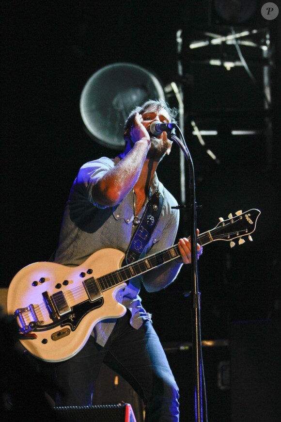 The Black Keys en concert au festival Rock en Seine, le 25 août 2012.
