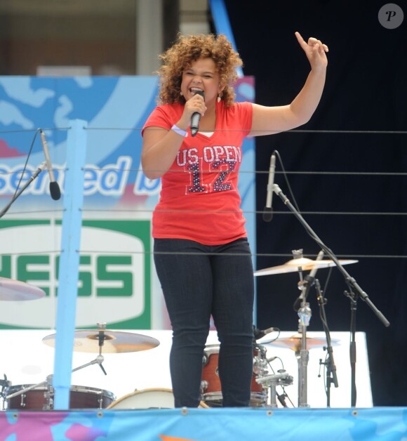 Rachel Crow lors du 17e Arthur Ashe Kids' Day au USTA Billie Jean King National Tennis Center in Flushing Meadows à New York le 26 août 2012