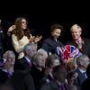 Le prince William et Kate Middleton lors de l'ouverture des Jeux paralympiques de Londres à Stratford, le 29 août 2012.