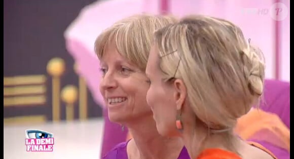 Audrey et sa mère dans la quotidienne de Secret Story 6 le jeudi 30 août 2012 sur TF1