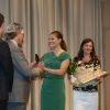 La princesse Victoria de Suède à la remise du Prix Hermes pour l'exportation, le 30 août 2012 à la Chambre de Commerce de Stockholm.