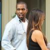 Kim Kardashian et Kanye West quittent la boutique Christian Dior à Manhattan. New York, le 31 août 2012.
