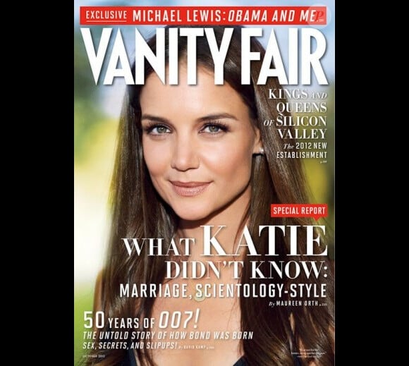 Le magazine Vality Fair du mois d'octobre 2012