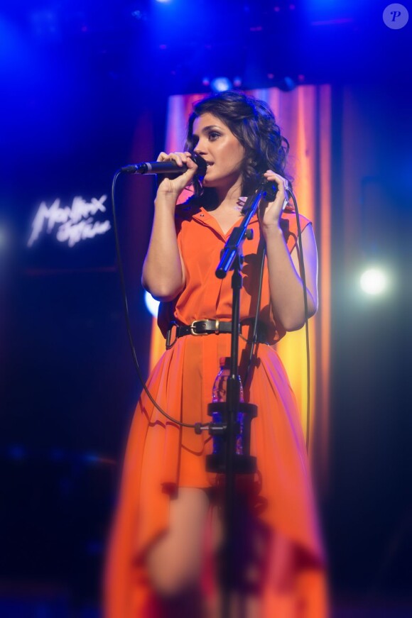 Katie Melua au Montreux Jazz Festival, le 3 juillet 2012.
