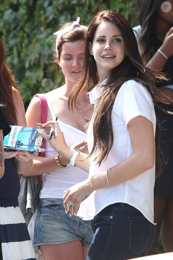 Lana Del Rey le 10 juillet 2012 à Los Angeles