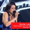 Sonia Lacen, lors de son audition dans The Voice.