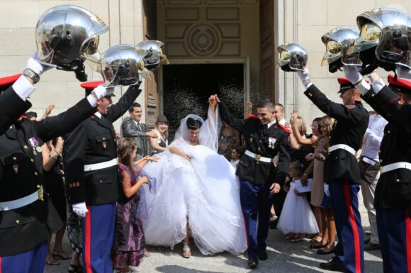 Mariage de Sonia Lacen et Julien Lamour le 25 août 2012 à Saint-Rémy-de-Provence