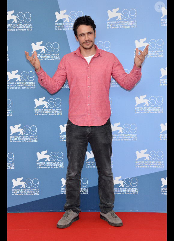 James Franco lors de la Mostra de Venise 2012