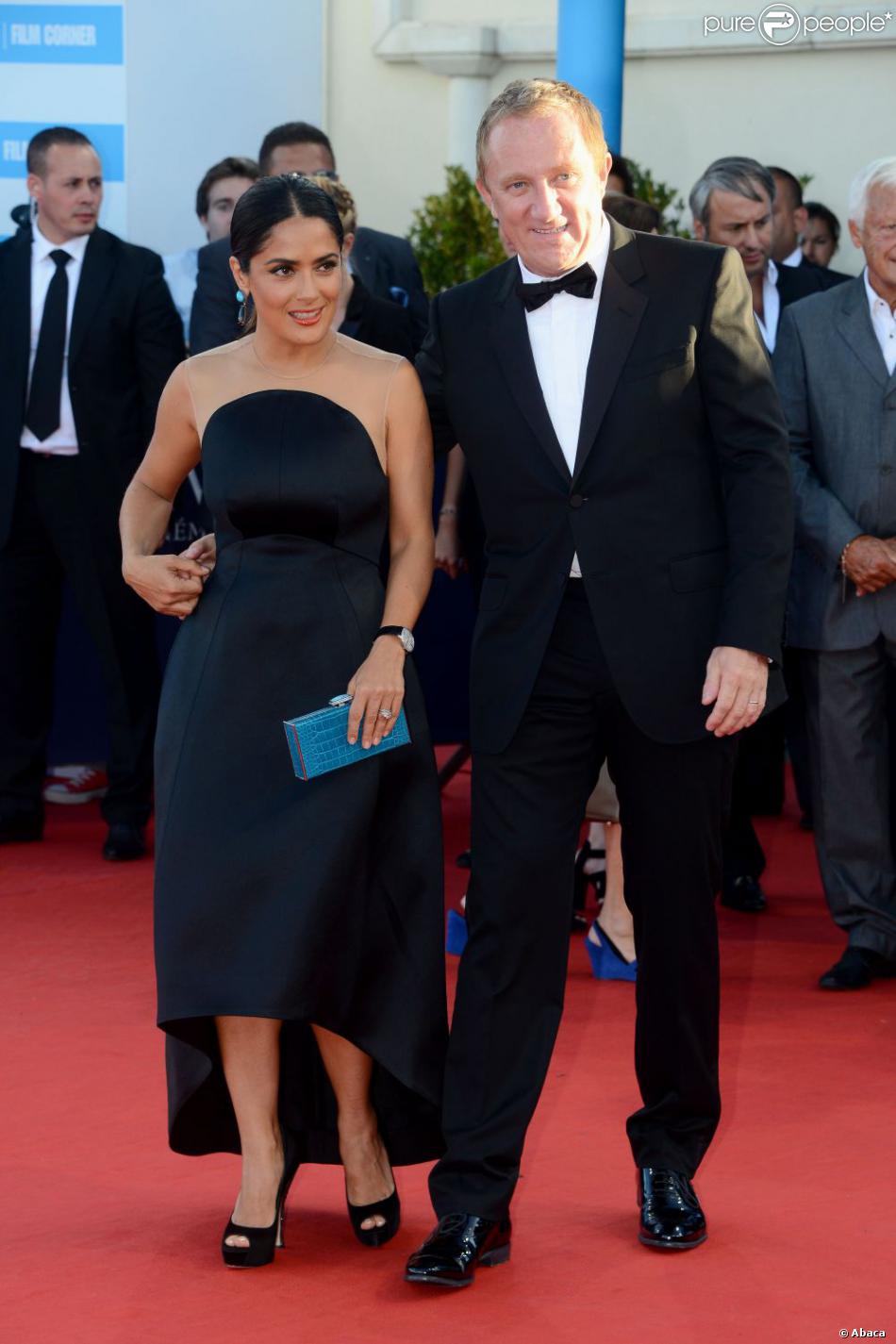  Salma  Hayek et son mari  Fran ois Henri Pinault arrive  la 