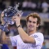 Andy Murray s'est imposé en finale de l'US Open face à Novak Djokovic (7-6 (12-10), 7-5, 2-6, 3-6, 6-2) le 10 septembre 2012 à New York