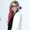 La chanteuse Avril Lavigne à la Fashion Week new-yorkaise, le lundi 10 septembre 2012.