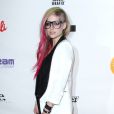 La chanteuse Avril Lavigne à la Fashion Week new-yorkaise, le lundi 10 septembre 2012.