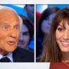 Doria Tillier déclare son amour à Jean d'Ormesson dans la météo du Grand Journal sur Canal+ le mardi 11 septembre 2012