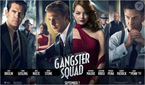 Gangster Squad de Ruben Fleischer, en salles en 2013.