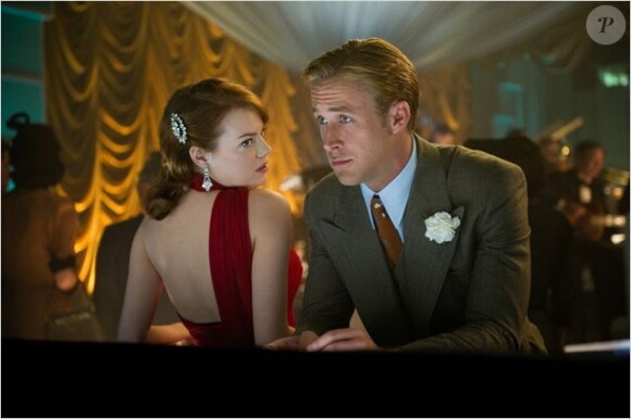 Emma Stone et Ryan Gosling dans Gangster Squad de Ruben Fleischer, en salles en 2013.