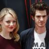 Emma Stone et Andrew Garfield à Madrid pour la promotion de The Amazing Spider-Man, le 21 juin 2012.