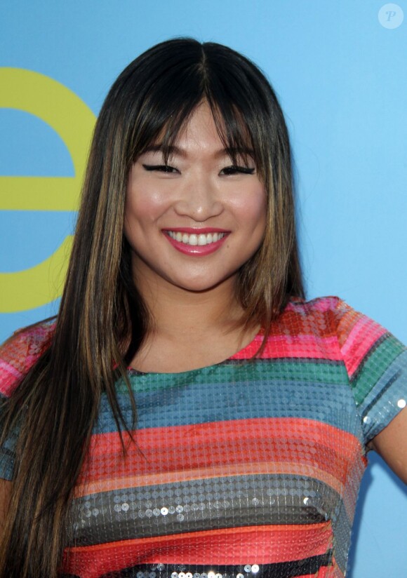 Jenna Ushkowitz à l'avant-première de la saison 4 de Glee, à Los Angeles, le 12 septembre 2012.