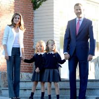 Letizia et Felipe d'Espagne : Fiers pour la rentrée de leurs jolies princesses