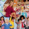Heidi Klum adore les enfants ! Los Angeles, le 14 septembre 2012.