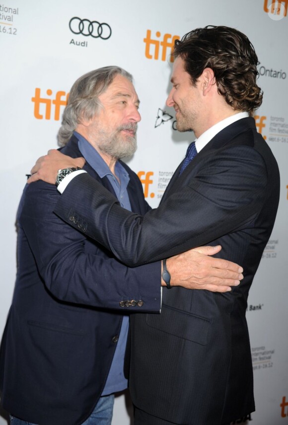 Robert De Niro et Bradley Cooper lors de l'avant-première au festival de Toronto du film Silver Linings Playbook - 8 septembre 2012