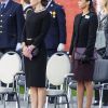 Le prince Frederik et la princesse Mary de Danemark présidaient le 5 septembre 2012 le Jour du drapeau danois, le Dannebrog, avec dépôt de gerbe, cérémonie commémorative et parade militaire.