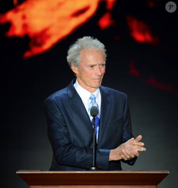 L'acteur Clint Eastwood à la convention républicaine de Tampa, en Floride, le 30 août 2012.